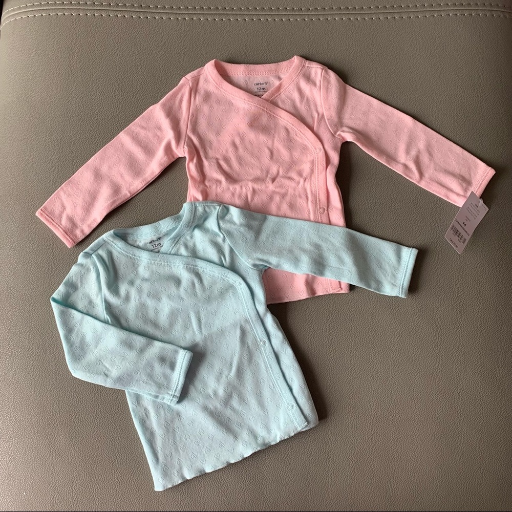 3 for 20$ NWT CARTER’S side snap cardigan